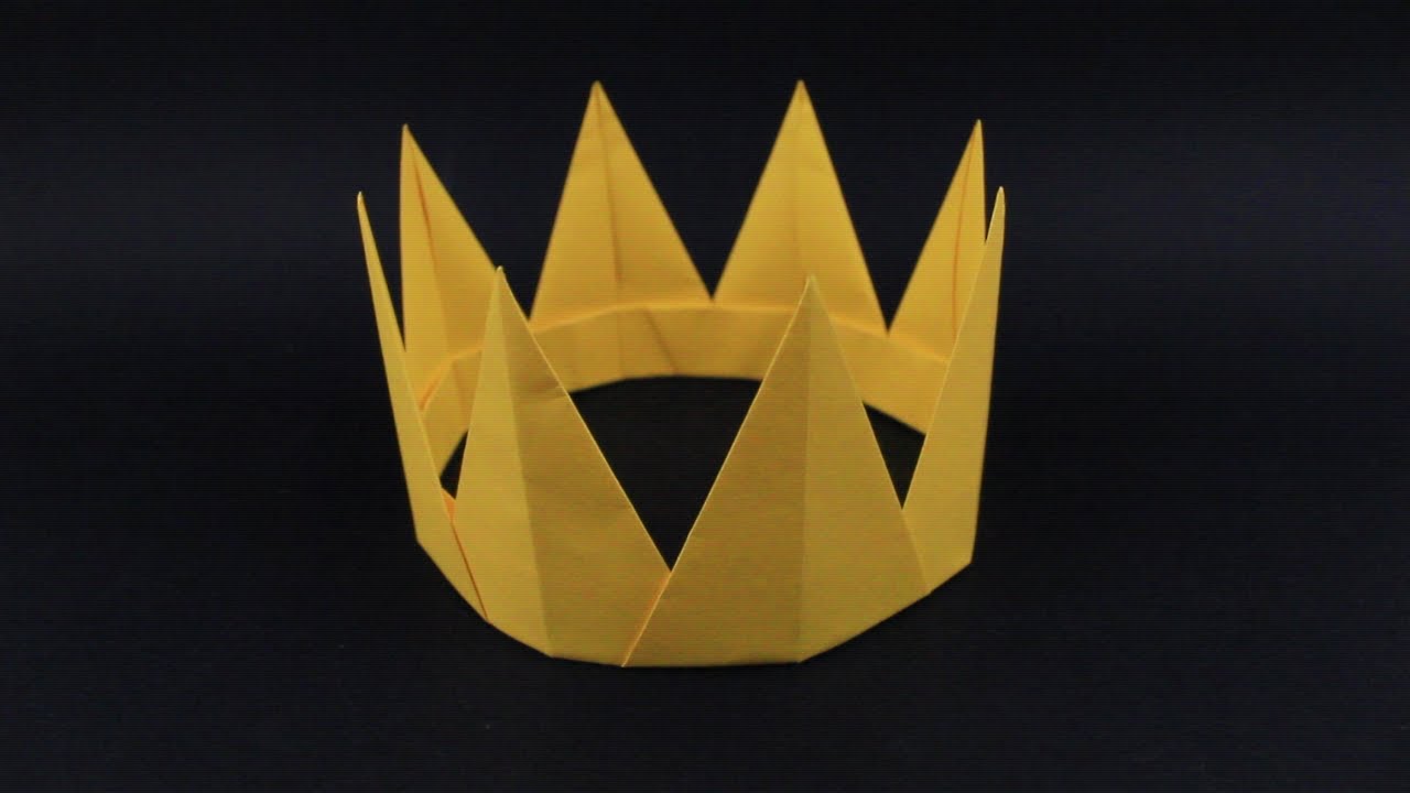 Comment faire une couronne en papier - Pratiks