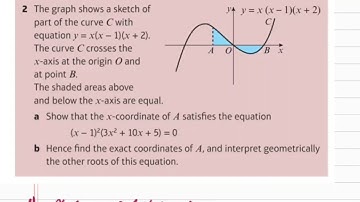 Area under curve- EX 13F Challenge Question 2a- A-Level Maths Pure 1 #alevelmaths 