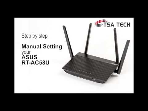 Step by Step Manual Setting ASUS RT-AC58U Router for Vodafone Fibre NZ