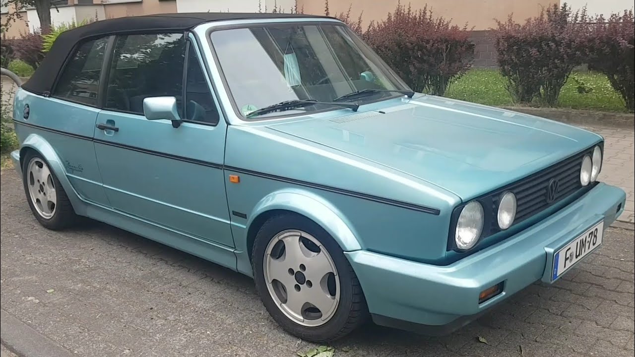 VOLKSWAGEN VW GOLF 1 CABRIOLET ACAPULCO YouTube