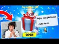 I asked 100 TikTok Celebrities to Gift me Skins on Fortnite...