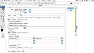 Batch Processing in Photoshop