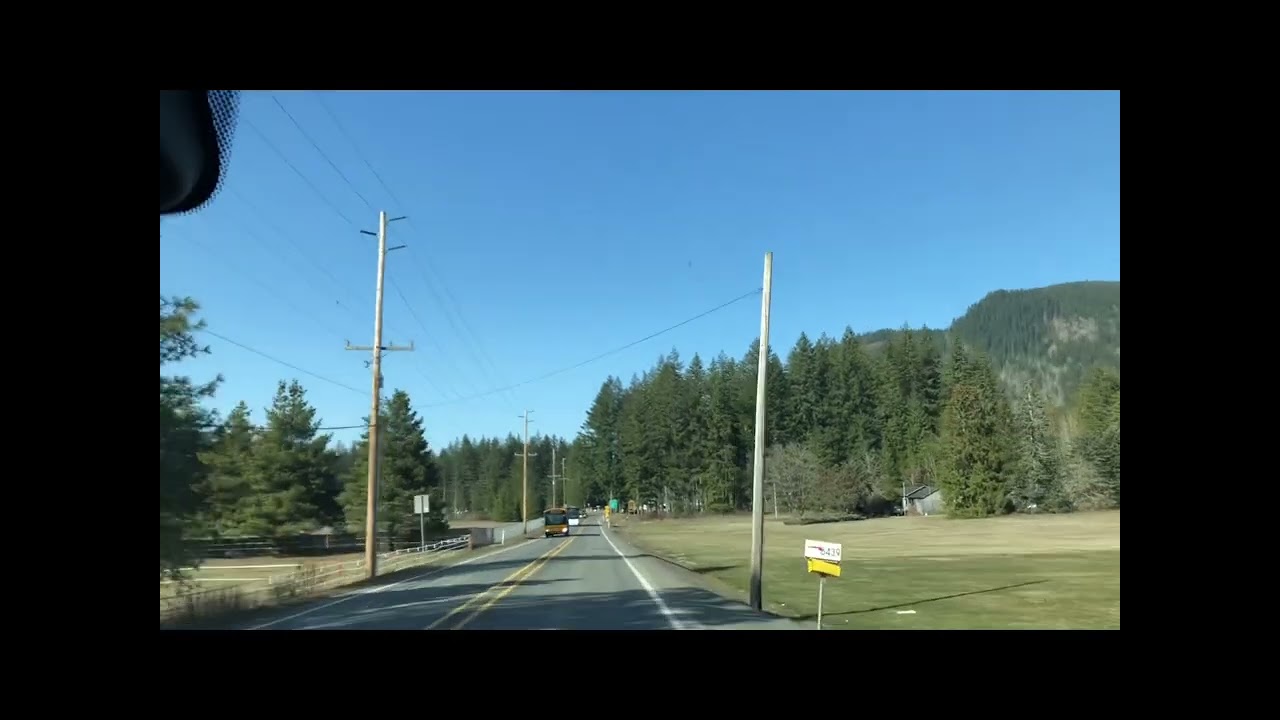 Explore 2023 drive to Maple falls Bellingham USA