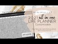 Best 2021 Minimalist Digital Planner | Life all in one customizable digital planner