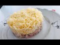 Салат с Мясом и Маринованным Луком // сытно, быстро и очень вкусно