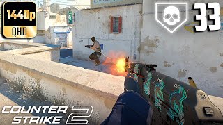 CS2 33 Kills On Dust 2 Competitive Full Gameplay #20! (No Commentary)