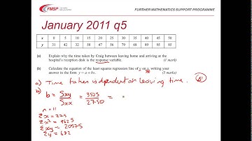 FMSP Revision Video: AQA S1 Correlation and Regression