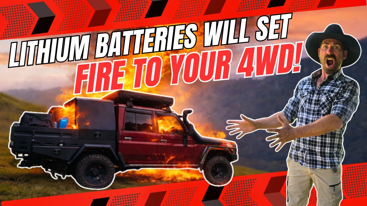 Опасен ли литий? ⚡Правда о возгораниях аккумуляторов в внедорожниках и автодомах🔥