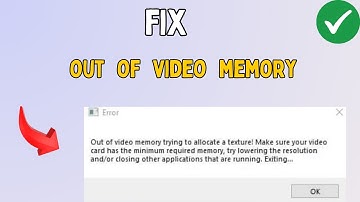 How to Fix Out of Video Memory Trying to allocate a rendering Resource in Duet Night Abyss