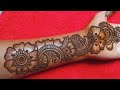 Step By Step Designer Arabic Mehandi Heena Art Tutorial Step By Step Designer Arabic Mehandi Heena Art Tutorial