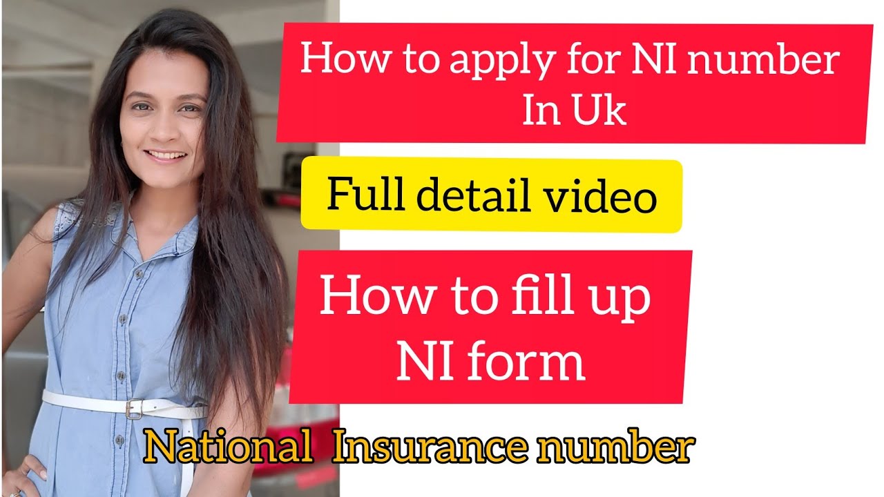 Apply national insurance number job centre