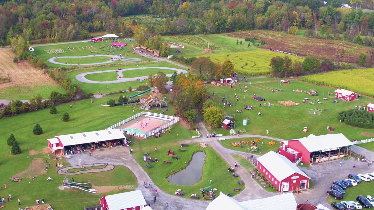 Aerial Of Ellm's Family Farm