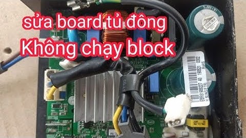 sửa board mạch tu đông inverter
