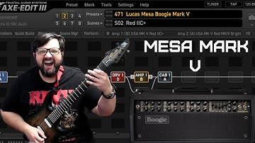 Amps Of the Axe FX III: Mesa Boogie Mark V