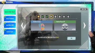 Call of duty mobile Get 5 kill with Any SMG while Prone