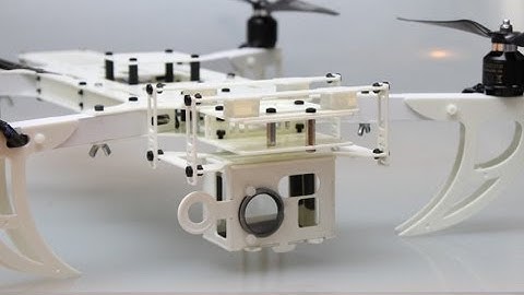 Anti vibration system for multicopter with Alpha Gel