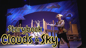 Make STORYBOOK CLOUDS and SKY for the Stage. Could be used for Pinocchio (or anything else).