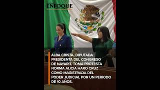 Elige Congreso a Norma Alicia Haro Cruz como magistrada del Poder Judicial de Nayarit