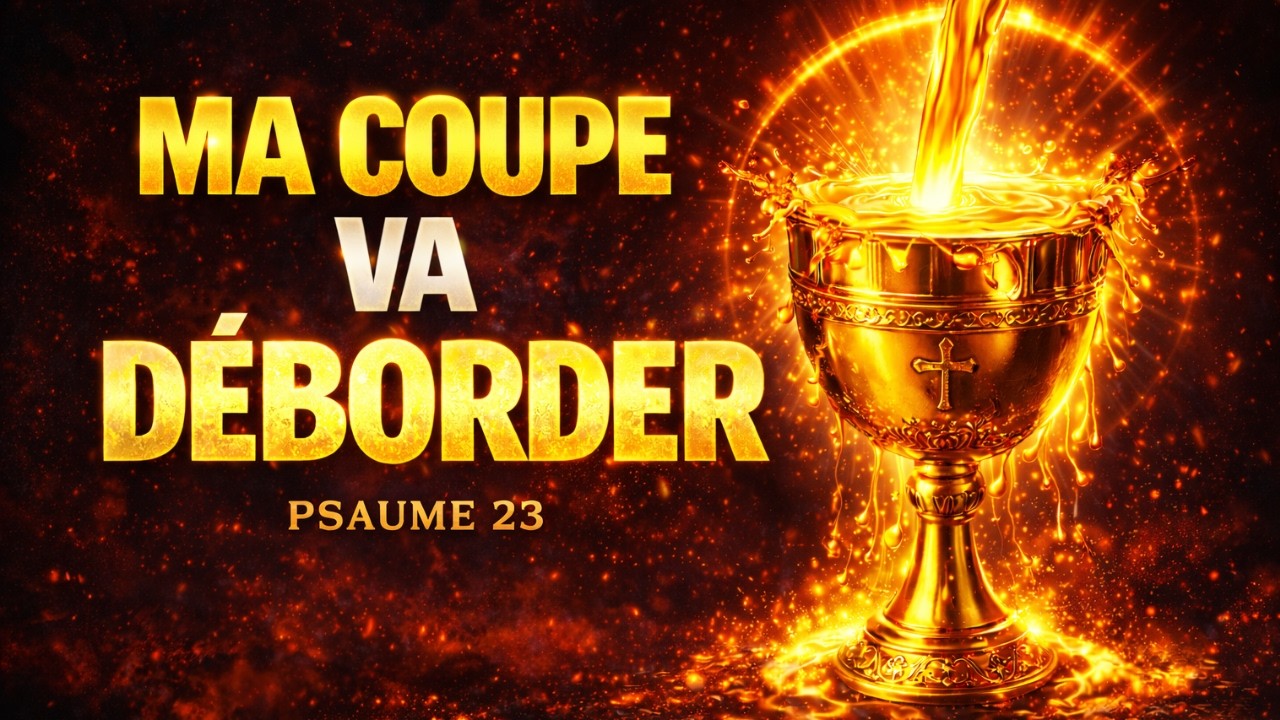 MA COUPE VA DÉBORDER | PSAUME 23 – PRIÈRE PUISSANTE EN DIRECT