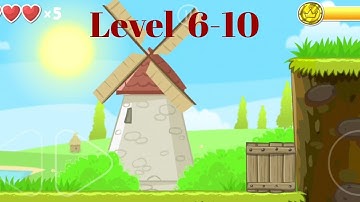 Red Ball 4 - Gameplay Walkthrough/ Playthrough Part 2 - Level 6-10