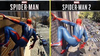 Marvel's Spider-Man vs Spider-Man 2 | PS5 | In-Depth Graphics Direct Comparison