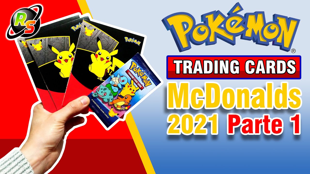 Pokémon 25 anos - Cartas McDonald's 2021 (regular)