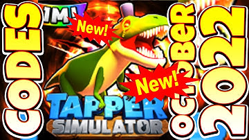 NEW CODES [EVENT!] Tapper Simulator!, Roblox GAME, ALL SECRET CODES, ALL WORKING CODES