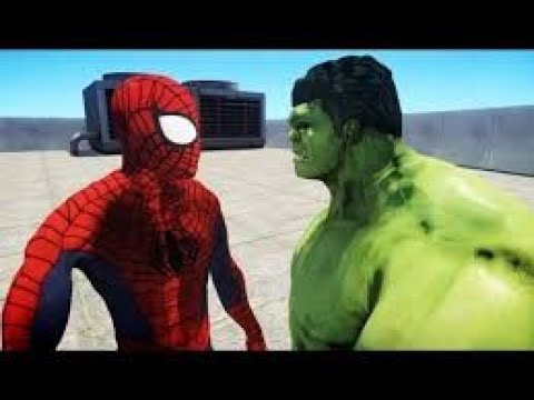 ULTIMATE SPIDERMAN VS THE INCREDIBLE HULK - YouTube