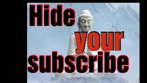 how to Hide subscribe on YouTube 2021 on android phone