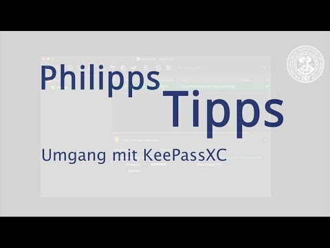 Passwortverwaltung mit KeepassXC