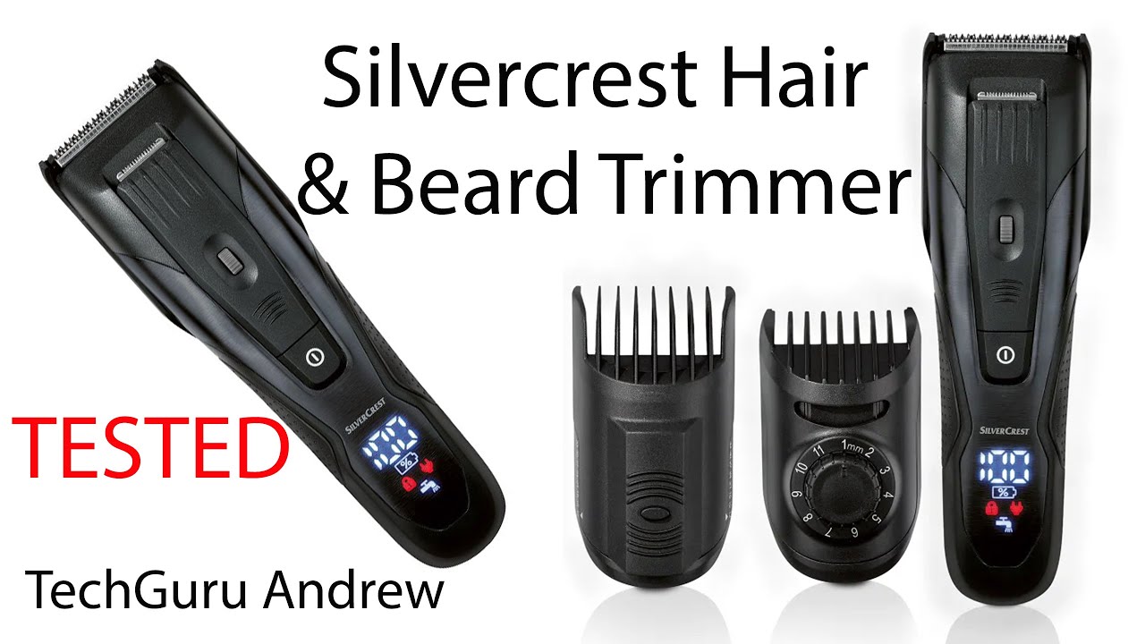 Silvercrest Hair & Beard Trimmer SHBS 800 A1 YouTube