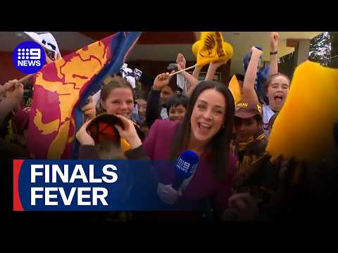 Fans gear up for do-or-die AFL finals clashes | 9 News Australia