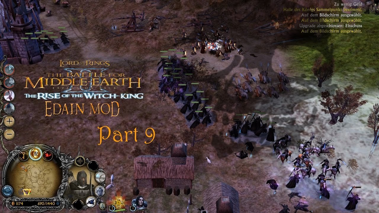 Schlacht Um Mittelerde 2 Edain Mod Installieren Schlacht um Mittelerde 2 AdH Edain Mod Part 9 Multiplayer 3vs3 (Let´s
