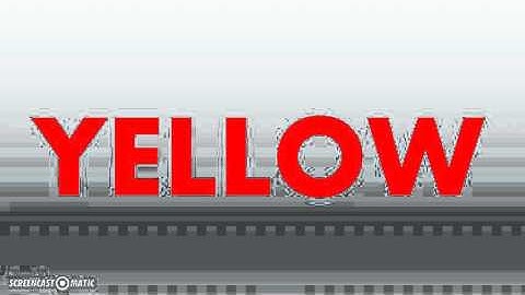 The Stroop test - YummyApple