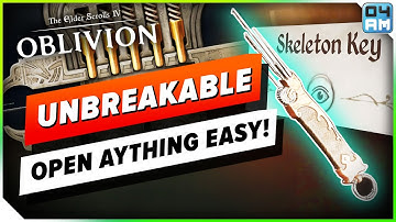 UNBREAKABLE Lockpick To Open Anything in Oblivion Remastered! Skeleton Key Guide