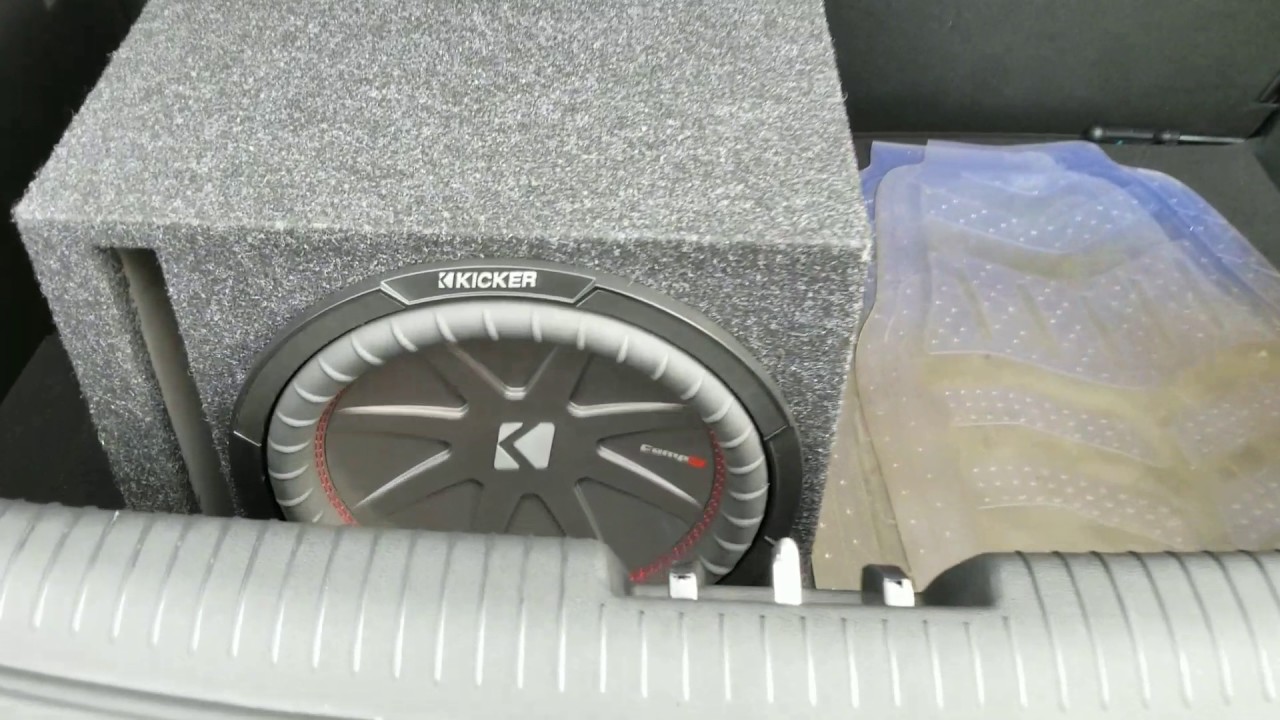 Hyundai veloster 2015 bass/subwoofer YouTube
