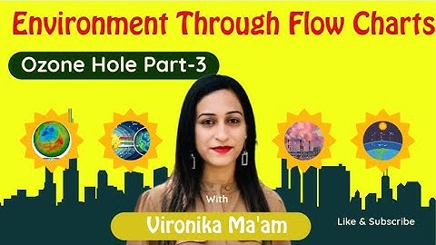 Learn Environment Through Flow Charts- Ozone Hole part-3|UPSC CSE/IAS 2024|Vironika Ma