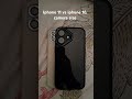 Difference between iphone 16 camera size and iphone 11 #iphone #apple