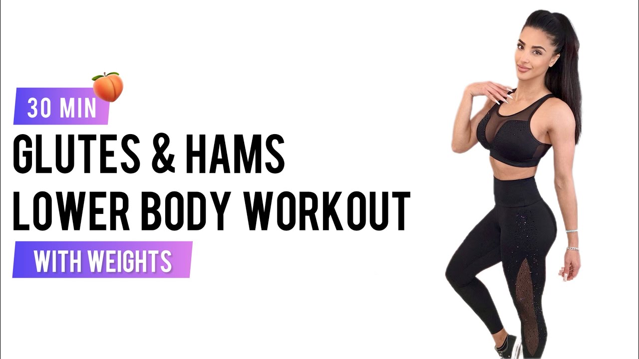 30 MIN DUMBBELL LOWER BODY WORKOUT - Build Muscle & Burn Fat At Home ...