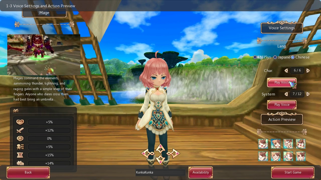 Twin Saga Steam Version 2017 Gameplay Part 1 Character Creation And Intro Youtube