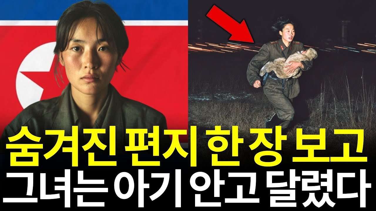 북한 여군, 책상 속 숨겨진 ‘편지 한 장’ 읽은 날… 아기 안고 12km 달려 탈북했다