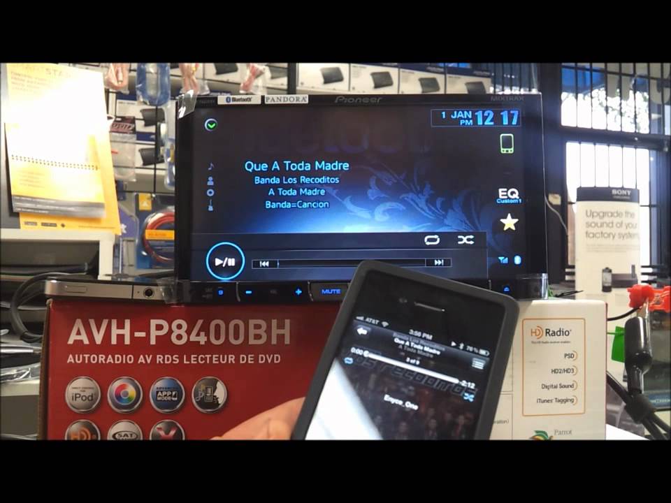 pioneer Avhp8400bh YouTube