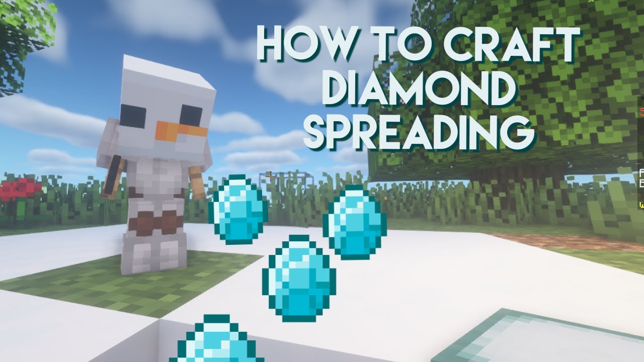How To Craft Diamond Spreading Best Minion Upgrade Skyblock Hypixel Minecraft Youtube How To Craft Diamond Spreading Best Minion Upgrade Skyblock Hypixel Minecraft Youtube