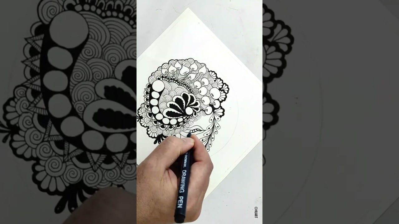 Zentangle Doodle Drawing Pen Doodle Zentangle Pens KOUSICOO Micro - Main Image
