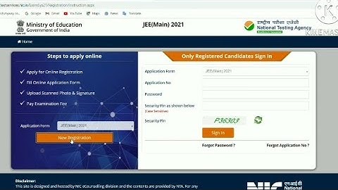How to fill jee mains application form 2021 | Step by step