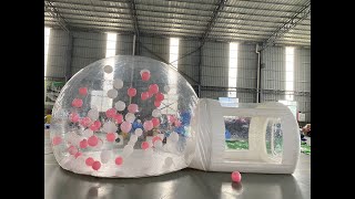 Kids Events Inflatable Bubble House with Flying Balloons