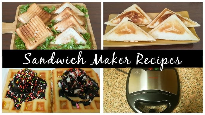 4 Amazing Sandwich Toaster Hacks, Recipes in just 2 Minutes in Sandwich  Maker