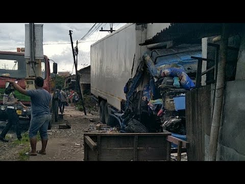 Live Suasana Usai Kecelakaan Truk di Bawen Kab Semarang