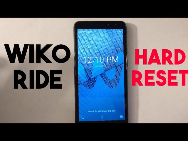 How to Hard Reset Wiko Android Phone