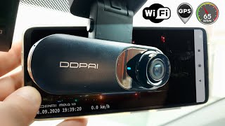 УМНЫЙ РЕГИСТРАТОР за 33$ DDPai Dash Cam Mola N3 1600P HD GPS